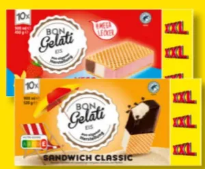 Sandwich Eis XXL