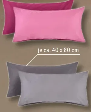 Mako-Satin-Kissenbezug-Set