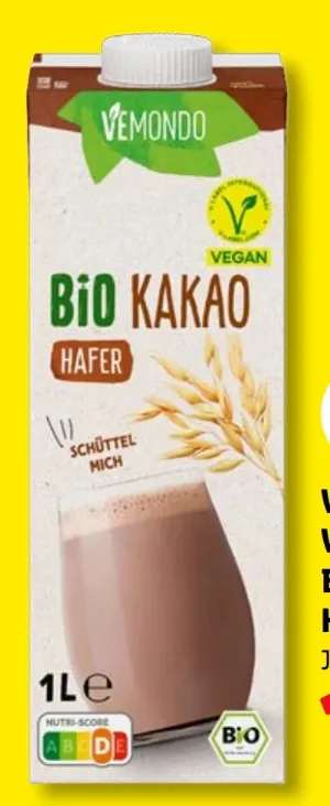 Vegan Bio Kakao Haferdrink