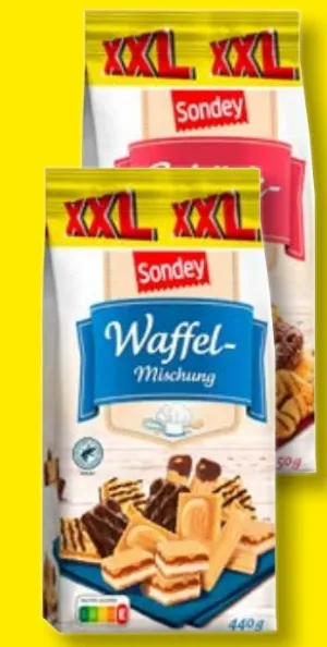 Waffel-Mischung XXL