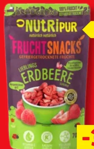 Fruchtsnacks Erdbeere