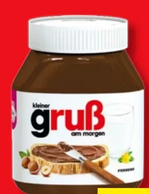 Nutella kleiner Gruß