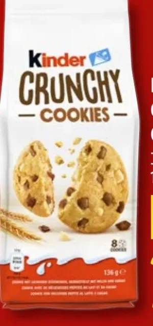 Kinder Crunchy Cookies