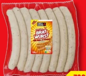 Geflügel-Bratwurst XXL