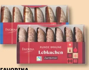 Runde braune Lebkuchen