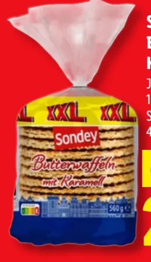 Butterwaffeln Karamell XXL