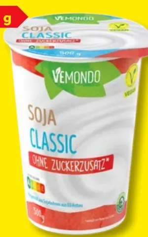 Vegane Soja Joghurt­ alternative Classic