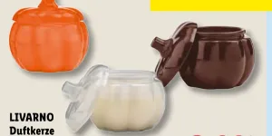 Livarno Home Duftkerze für 3,99 € bei Lidl (ab 11.10.)